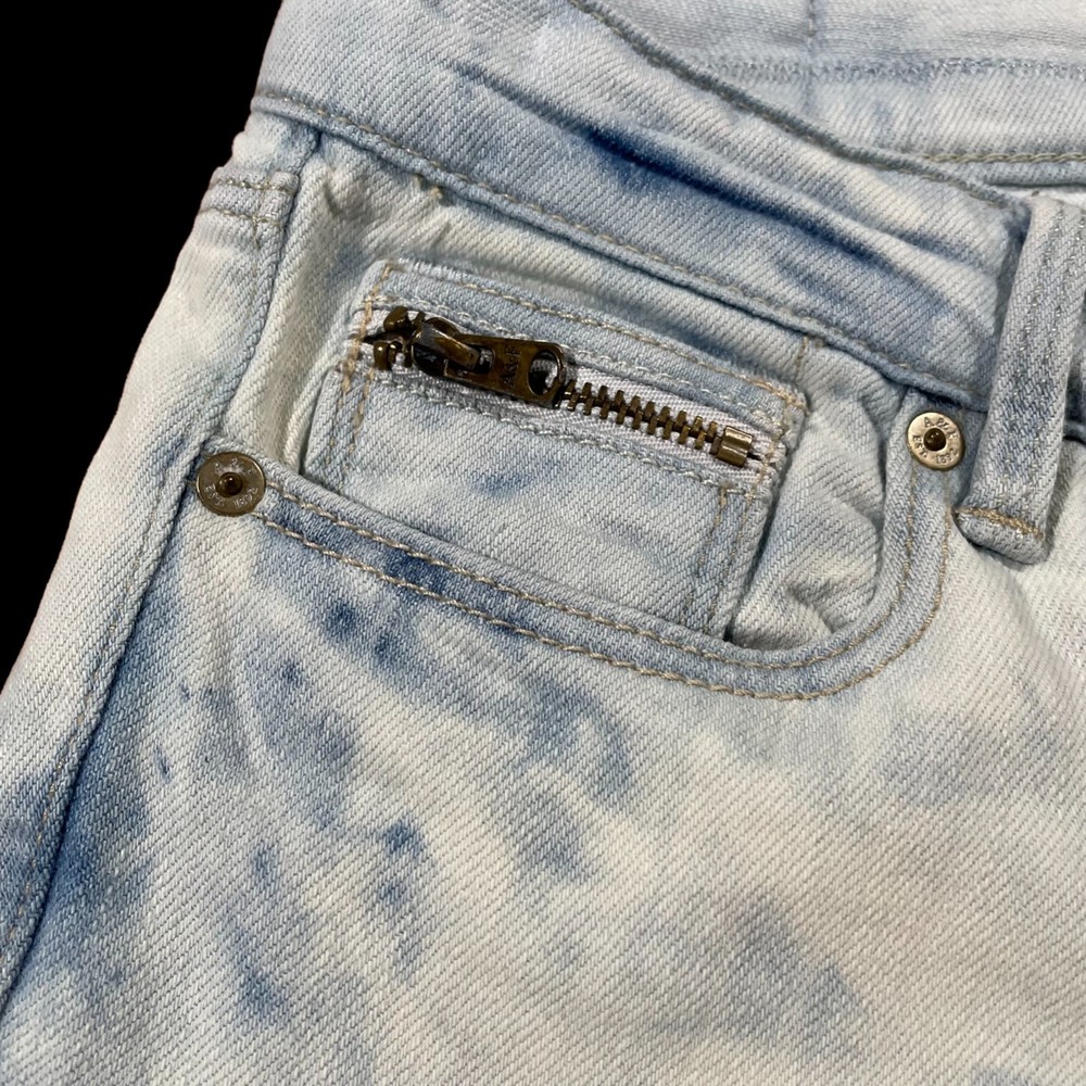 Abercrombie & Fitch Jeans Women's Size 28 Blue/White Tie Dye Perfect Stretch - Picture 6 of 16